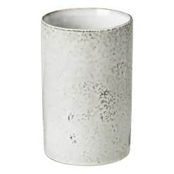 New Broste Copenhagen Nordic Sand jar, 14.5 cm Beige