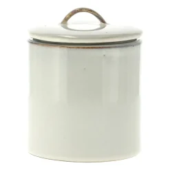 Storage Jars^Broste Copenhagen Nordic Sand jar with lid, 12 cm Beige