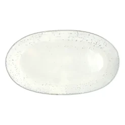 Serving Platters & Dishes^Broste Copenhagen Nordic Sand oval serving platter, 30x17 cm Beige