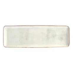 Discount Broste Copenhagen Nordic Sand rectangular plate, 12.5x35 cm Beige