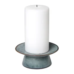 Hot Broste Copenhagen Nordic Sea cake stand, Ø14.5 cm Blue