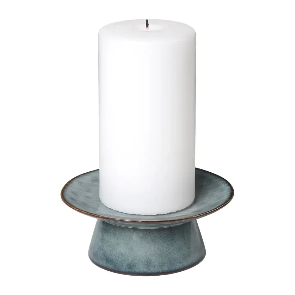 Hot Broste Copenhagen Nordic Sea cake stand, Ø14.5 cm Blue
