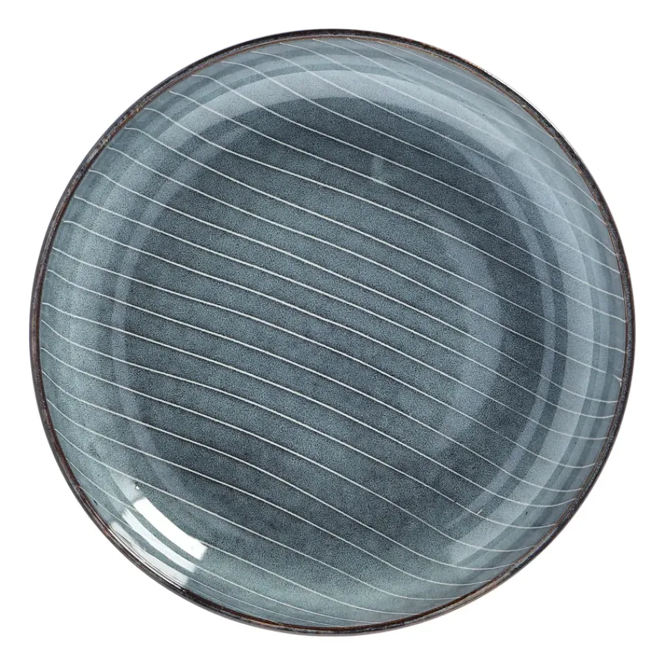 Online Broste Copenhagen Nordic Sea deep plate, 22.5 cm Blue