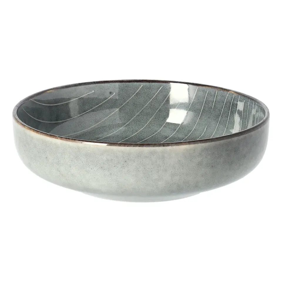 Deep Plates^Broste Copenhagen Nordic Sea deep plate, 17 cm Blue