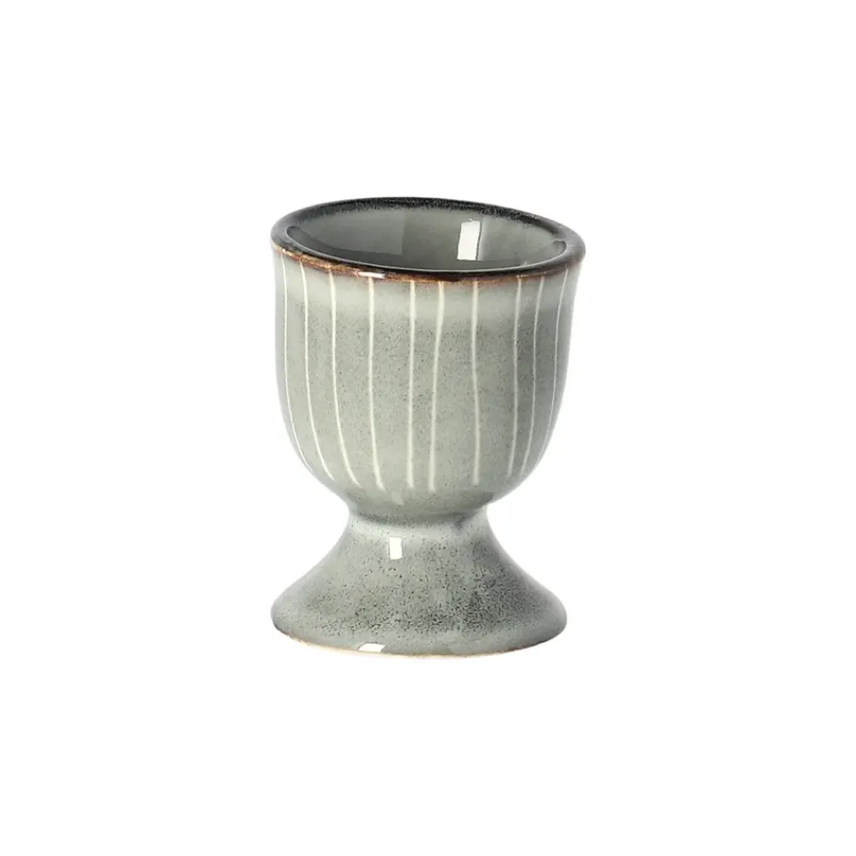 Broste Copenhagen Nordic Sea egg cup, 6.5 cm Blue