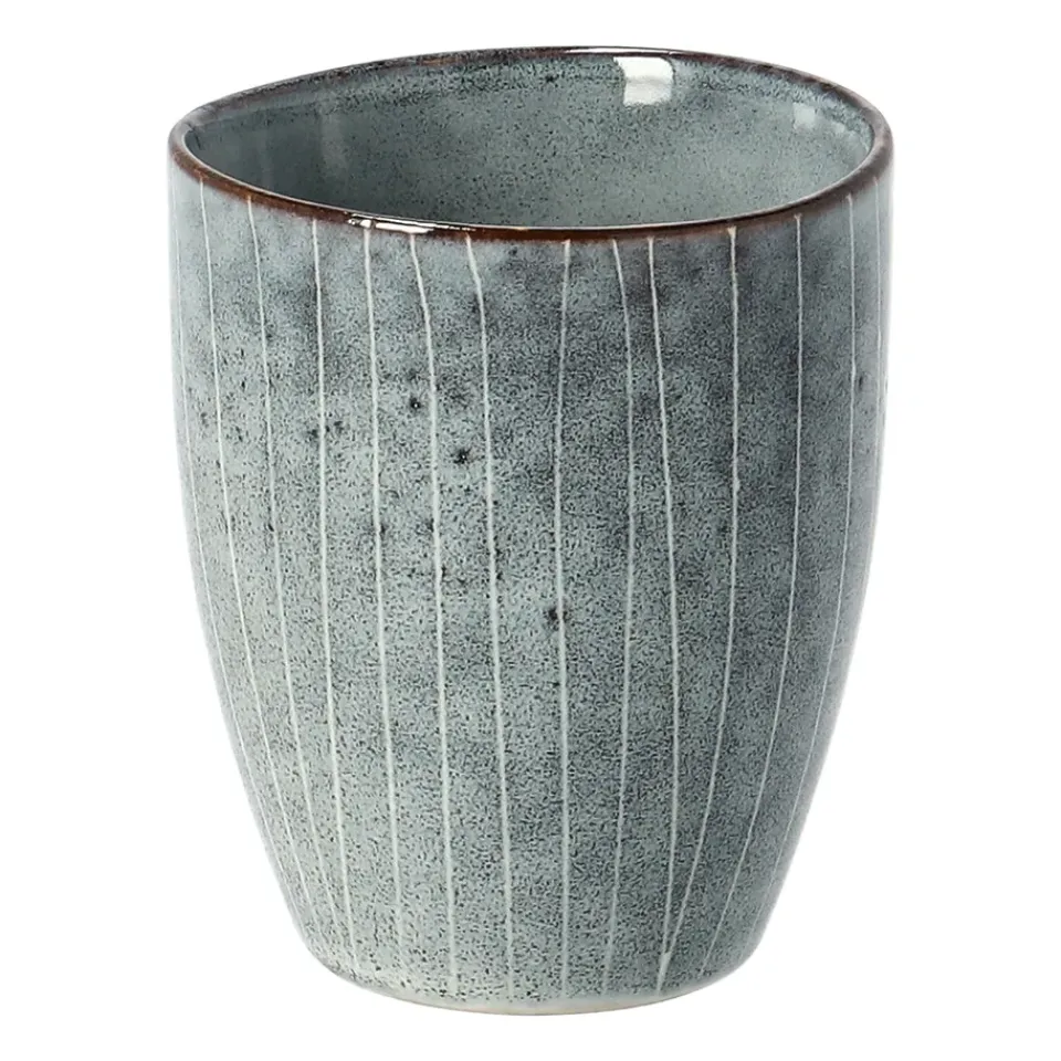 Clearance Broste Copenhagen Nordic Sea espresso mug, 8 cm Blue