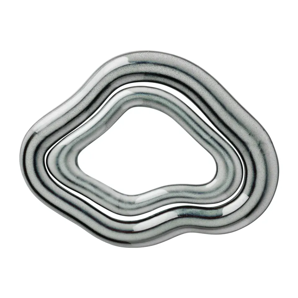 Trivets^Broste Copenhagen Nordic Sea pot stand, 19x25 cm Blue