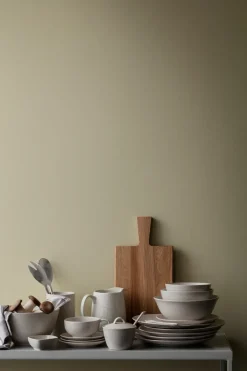 Outlet Broste Copenhagen Nordic Vanilla Budda bowl Ø21 cm, Cream with grains BeigeWhite