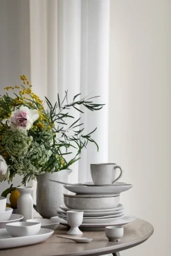 Outlet Broste Copenhagen Nordic Vanilla egg cup, Cream with grains BeigeWhite