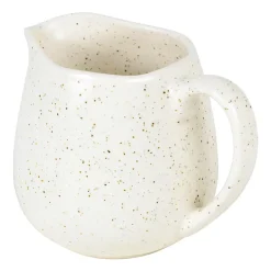 Milk Jugs^Broste Copenhagen Nordic Vanilla milk pitcher 30 cl, Cream with grains BeigeWhite