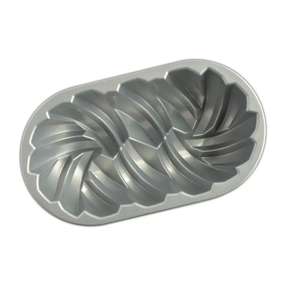 Bread Tins^Nordic Ware Braided bread tin 1,4 L, Gold Gold-coloured