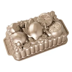 Cookie/Biscuit Cutters & Cake Tins^Nordic Ware citrus blossom form, 1.4 L Silver-coloured