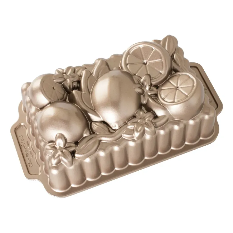 Cookie/Biscuit Cutters & Cake Tins^Nordic Ware citrus blossom form, 1.4 L Silver-coloured