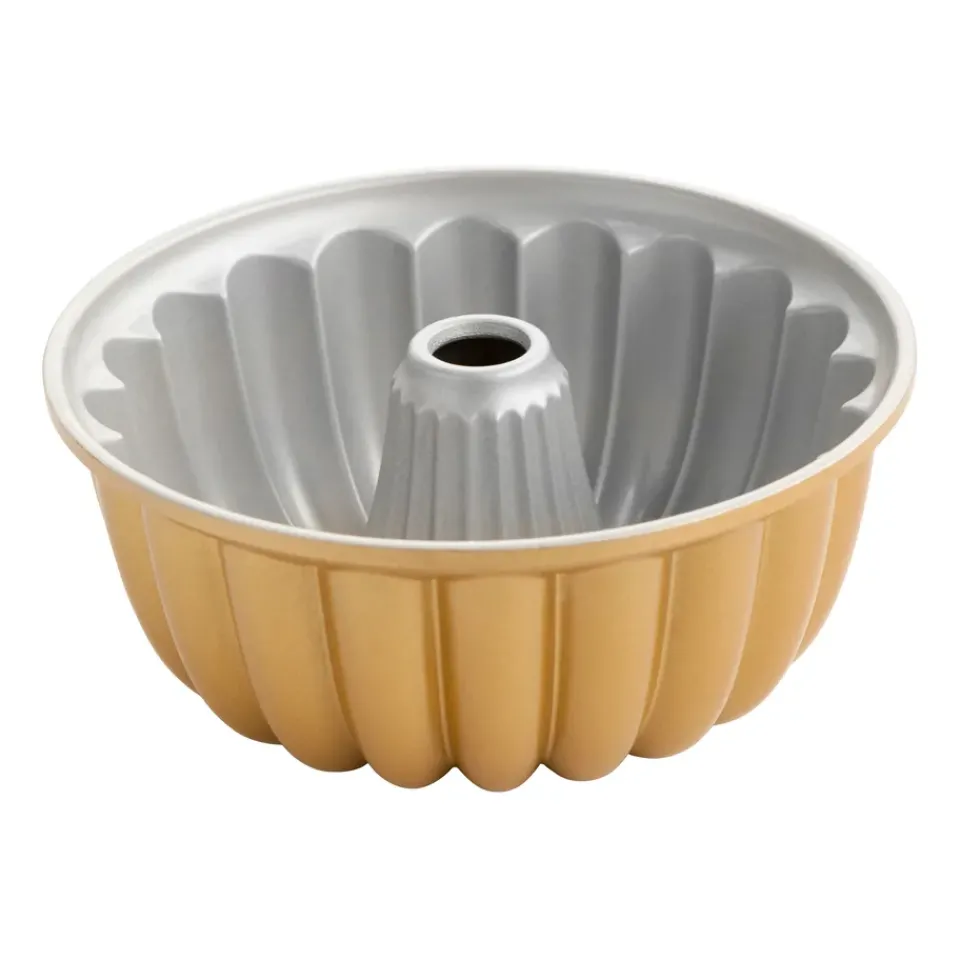 Cookie/Biscuit Cutters & Cake Tins^Nordic Ware Elegant party bundt baking tin, 2.4 L Gold-coloured