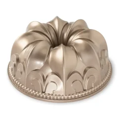 Cookie/Biscuit Cutters & Cake Tins^Nordic Ware Fleur De Lis Bundt - bundt tin, 2.4 L Gold-coloured