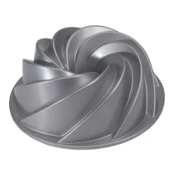 Cookie/Biscuit Cutters & Cake Tins^Nordic Ware heritage bundt tin silver, 2.4 L Silver-coloured