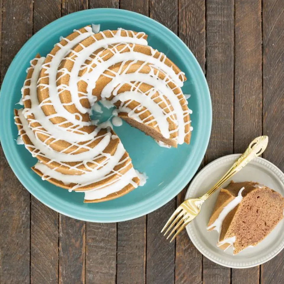 Cookie/Biscuit Cutters & Cake Tins^Nordic Ware heritage bundt tin silver, 2.4 L Silver-coloured