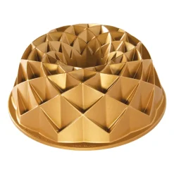 Cookie/Biscuit Cutters & Cake Tins^Nordic Ware jubilee bundt baking tin, 2.4 L Gold-coloured