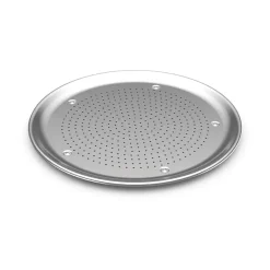 Baking & Pizza Stones^Nordic Ware Naturals hot air pizza pan Ø41 cm, Aluminum Silver-coloured