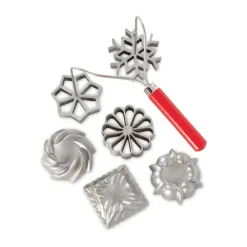 More Baking Accessories|Other Kitchen Utensils^Nordic Ware rosette iron set, Red
