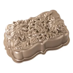 Best Nordic Ware wildflower loaf baking tin, 1.4 L Gold-coloured
