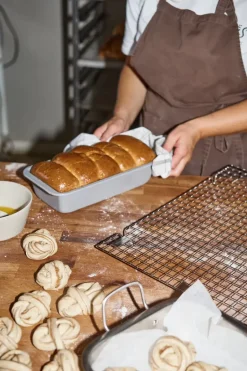 Sale Nordwik bread pan ceramic non-stick silver, 30x15 cm Silver-coloured