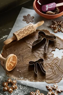 Sale Nordwik cake stamp wood, Rosette Brown