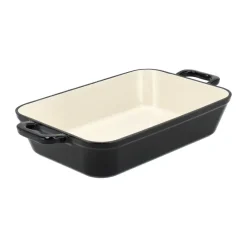 Oven Dishes^Nordwik cast iron baking dish, 33x22 cm, Black