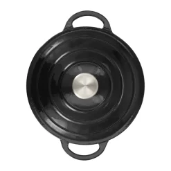 Cast Iron Casserole Pots|Cooking Pots & Casserole Dishes^Nordwik cast iron pot round 2.5 l, Black