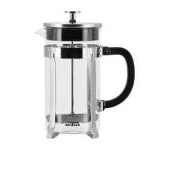 Discount Nordwik coffee press 8 cups, Silver Silver-coloured
