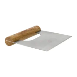 Best Nordwik dough scraper 15 cm, Acacia Brown