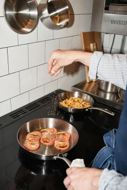 Saucepan Sets|Frying Pans & Skillets^Nordwik frying pan 3-ply stainless steel, 28 cm Silver-coloured