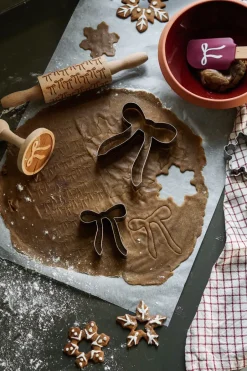 Cookie/Biscuit Cutters & Cake Tins^Nordwik gingerbread cutter, 2-piece, Rosette Silver-coloured
