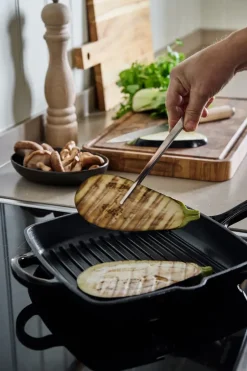 Online Nordwik grill pan 25x25 cm, Cast iron- Black