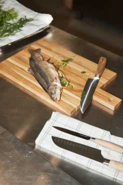 Hot Nordwik knife set 3 piece, Pakka wood Brown