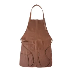 Aprons^Nordwik leather apron, Brown
