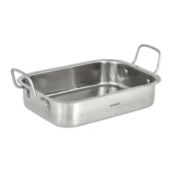 Outlet Nordwik oven dish with handles, 27 cm Silver-coloured
