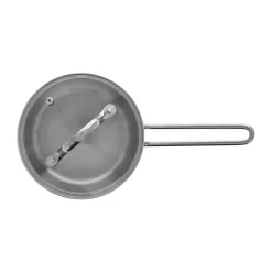 Saucepans^Nordwik saucepan with glass lid 1.3 liter, Stainless steel Silver-coloured