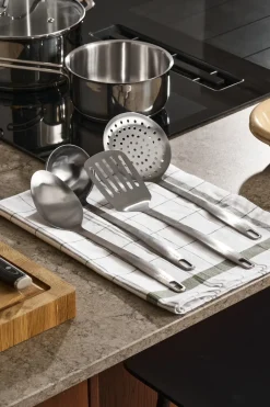 Spoons, Scoops & Ladles^Nordwik serving spoon 32 cm, Stainless steel Silver-coloured