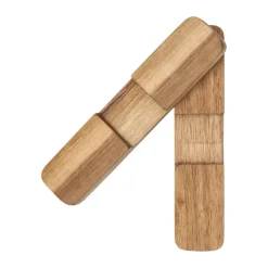 Hot Nordwik trivet 18 cm, Acacia wood Brown