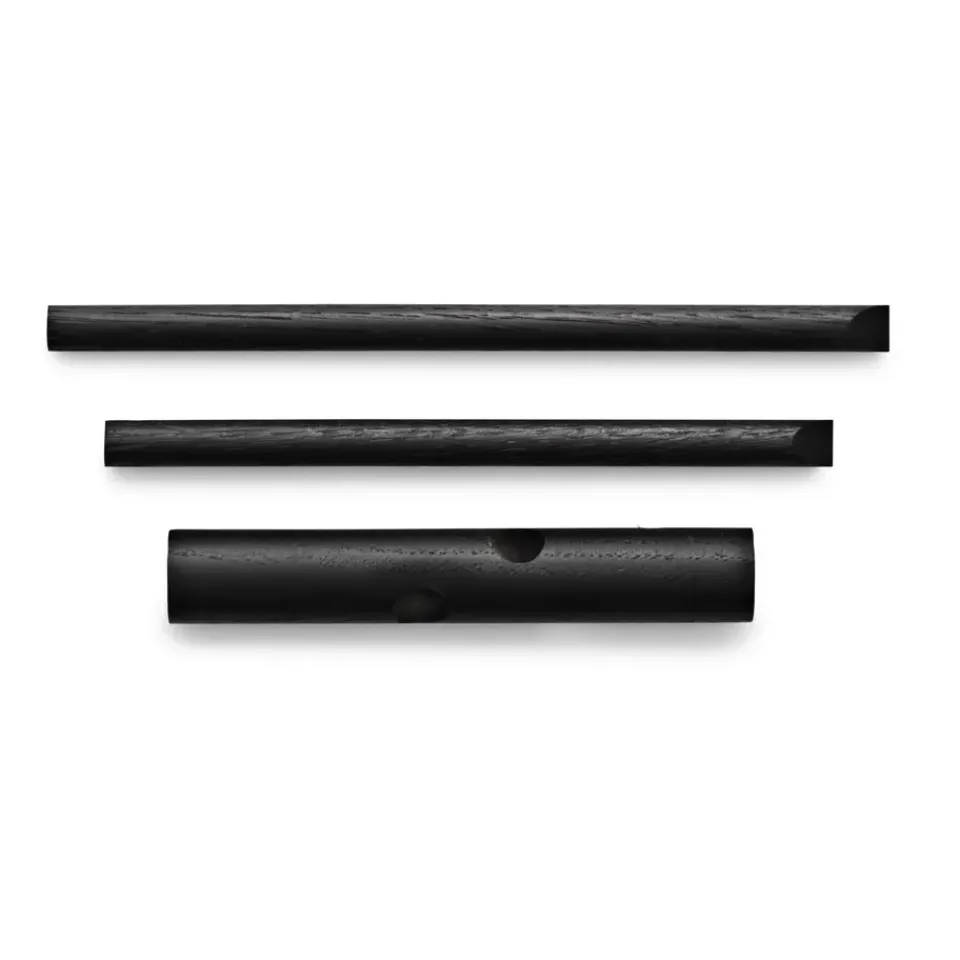 Clothes Racks, Coat Stands & Hangers|Clothes Racks, Coat Stands & Hangers^Normann Copenhagen Normann Sticks hanger, 2-pack Black