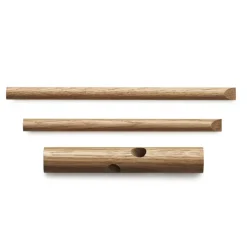 Clothes Racks, Coat Stands & Hangers|Clothes Racks, Coat Stands & Hangers^Normann Copenhagen Normann Sticks hanger, natural 2-pack Brown