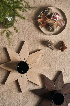 Hot Scandi Living Norr Christmas tree trivet, White lasered BeigeBrownBlack