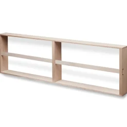 Magazine Racks^Fritz Hansen Norr magazine holder 120 cm, Oak Beige