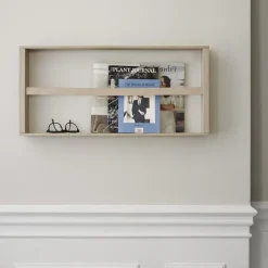 Online Fritz Hansen Norr magazine holder, oak Brown