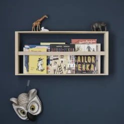Online Fritz Hansen Norr magazine holder, oak Brown