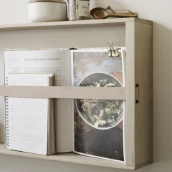 Online Fritz Hansen Norr magazine holder, oak Brown