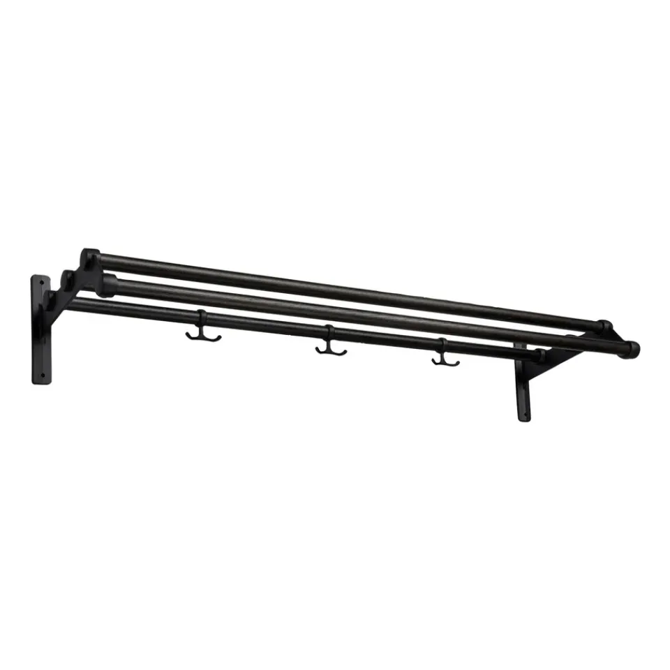Online Essem Design Nostalgi 291 hat shelf 100 cm, oiled oak- Black