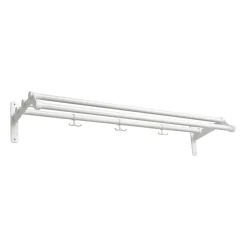 New Essem Design Nostalgi 291 hat shelf 100 cm, - White
