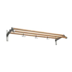 Hat Rack & Hat Shelves|Hat Rack & Hat Shelves^Essem Design Nostalgi 291 hat shelf, Ash, aluminium Beige
